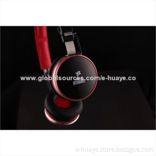 Wired Foldable Headphones for Mobile Phones, with Mic and Volume Control